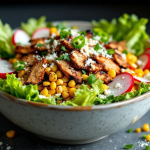 Spicy Mexican Charred Corn & Blackened Chicken Chop - Fresh Start 30: A Journey To Better Health